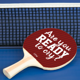 Redo för att Gråta fruktbart Monogram Pingisracket