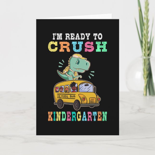 Redo för att krossa förkläde kort (Framsida)