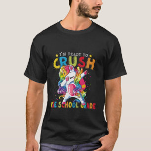 Redo för att krossa förskolan Klass Dabbing Unicor T Shirt