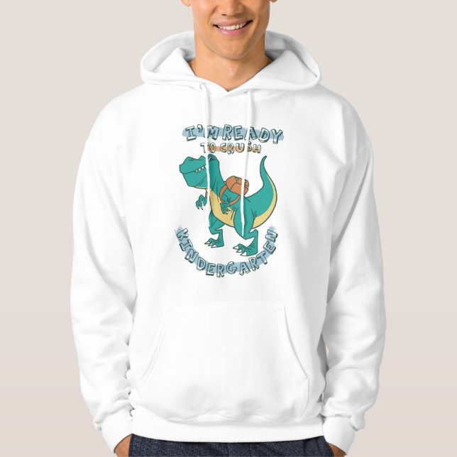 Redo för att krossa förskoleklass hoodie (Framsida)
