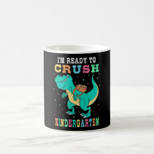 Redo för att krossa förskoleklass kaffemugg
