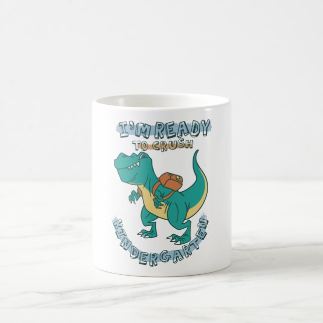 Redo för att krossa förskoleklass kaffemugg (Center)