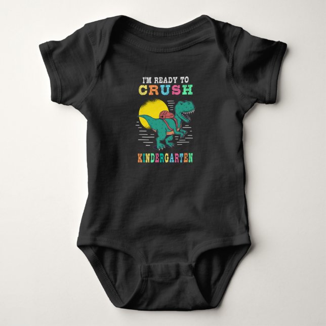 Redo för att krossa förskoleklass t shirt (Framsida)