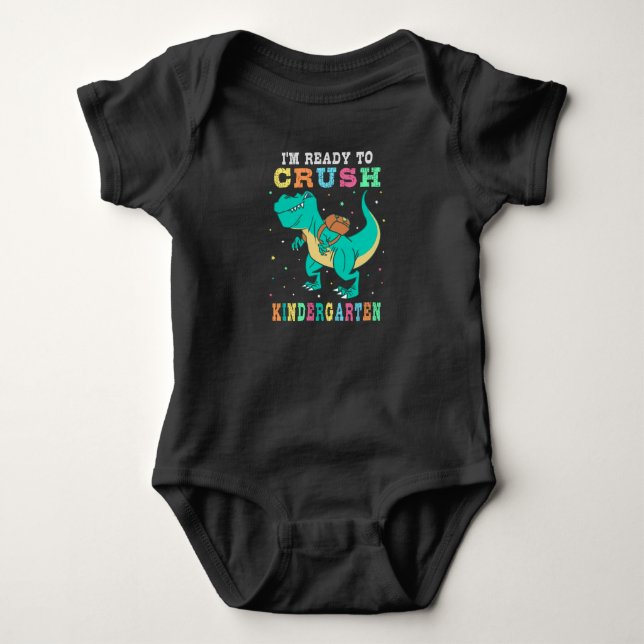 Redo för att krossa förskoleklass t shirt (Framsida)