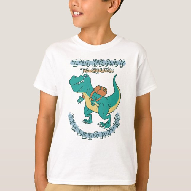 Redo för att krossa förskoleklass t shirt (Framsida)