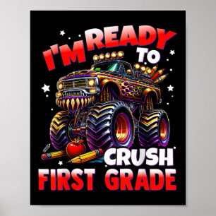 Redo för att krossa första Klass-munteraren Lastbi Poster