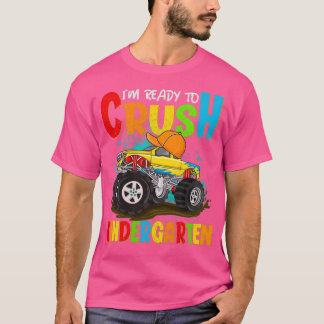 Redo för att krossa Kindergarten Monster 5 T Shirt