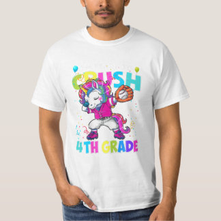 Redo för att krossa Klass 4:e Unicorn T Shirt