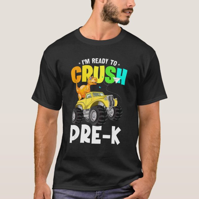 Redo för att krossa pre K- doseringssterkarster La T Shirt (Framsida)