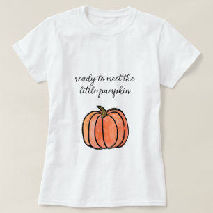 Redo för att möta den lilla babysknappen t shirt