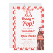 Redo för att Pop Soda Baby Shower-fest