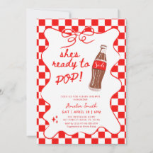 Redo för att Pop Soda Baby shower