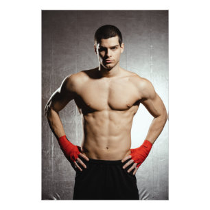 Redo för att Poster Hetten Fight Guy