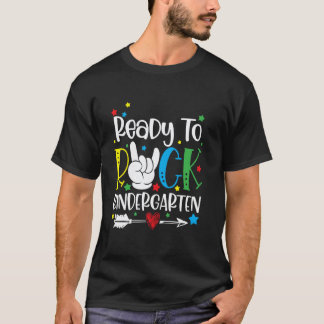 Redo För Att Rulla Förskola Börjar I Skolan Elev T Shirt