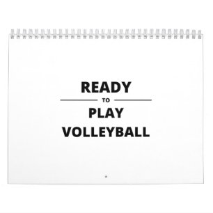 REDO FÖR ATT SPELA VOLLEYBALL KALENDER