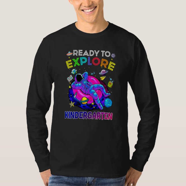 Redo för att utforska Kindergarten Back to school  T Shirt (Framsida)