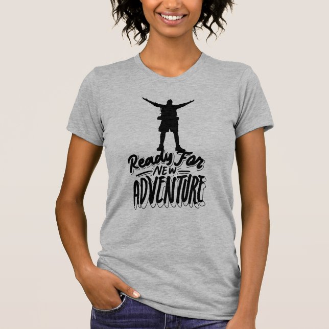 Redo för Äventyr T-Shirt (Framsida)