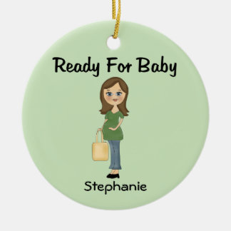 Redo för Baby Personlig Ornament