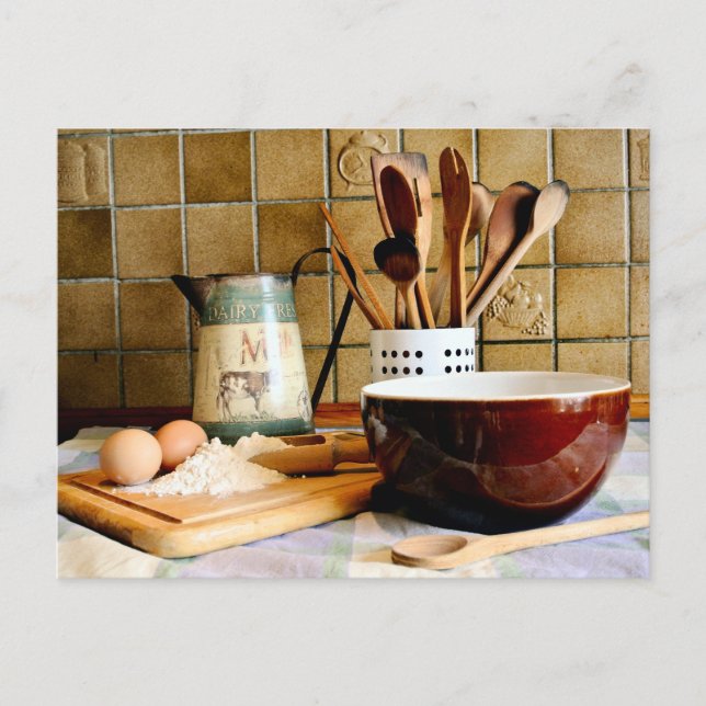 Redo för Baking Vykort (Framsida)