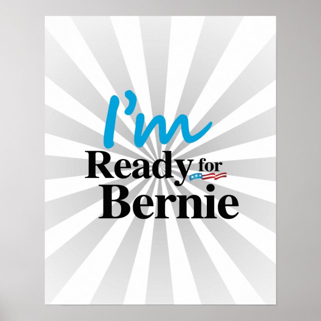 Redo för Bernie 2016 Poster (Framsidan)