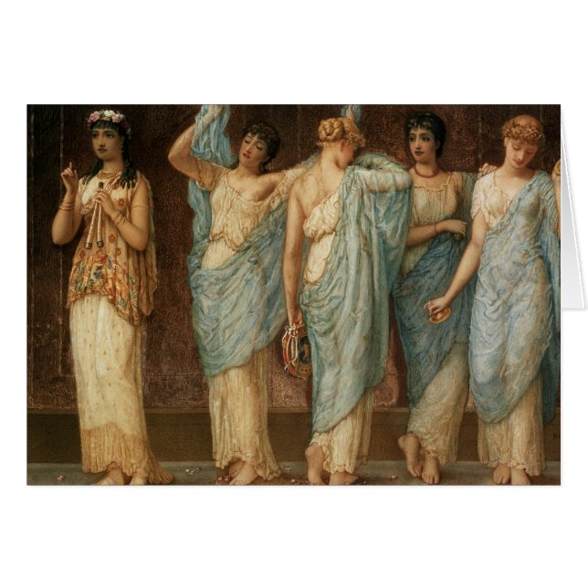 Redo för dansen hälsningskort (Framsidan Horizontal)