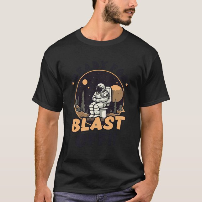 Redo för designeastronaut t shirt (Framsida)