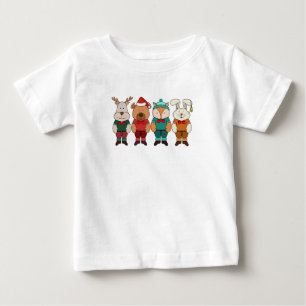 Redo för djur under vintern t shirt