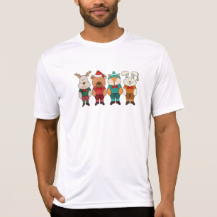 Redo för djur under vintern t shirt