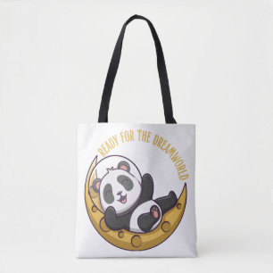 Redo för drömvärlden Hej lilla panda i pa Tygkasse