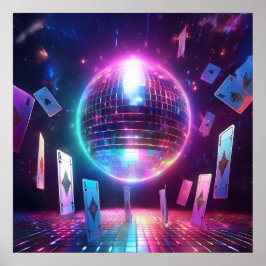 Redo för en natt av dansking och spel poster