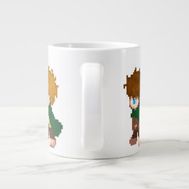 Redo för en promenad? jumbo mugg