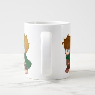 Redo för en promenad? jumbo mugg