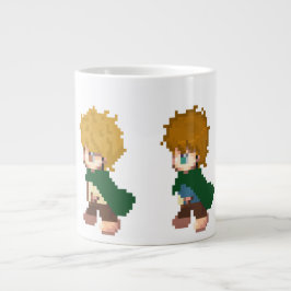 Redo för en promenad? jumbo mugg