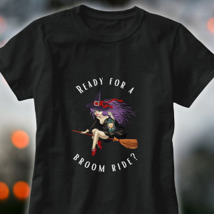 Redo för en rumslig rid t shirt