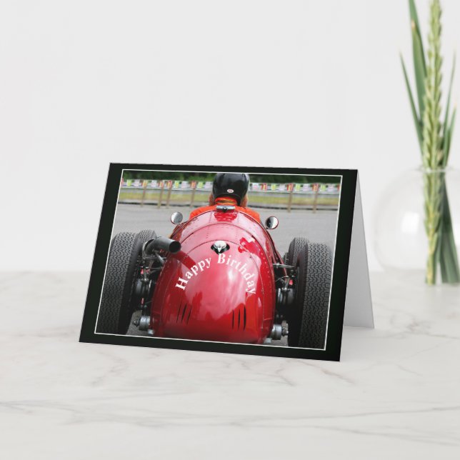 Redo för födelsedagskort kort (Framsida)