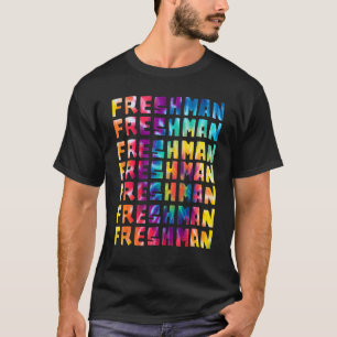 Redo för högskolan Back to school Freshman-ut T Shirt