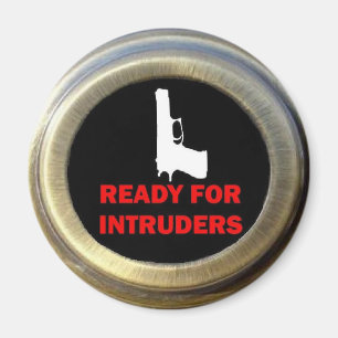 Redo för Intruders Gun Security Magnet