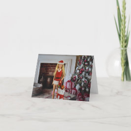 Redo för jul. Julkort Kort