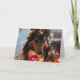 Redo för julhyllor kort