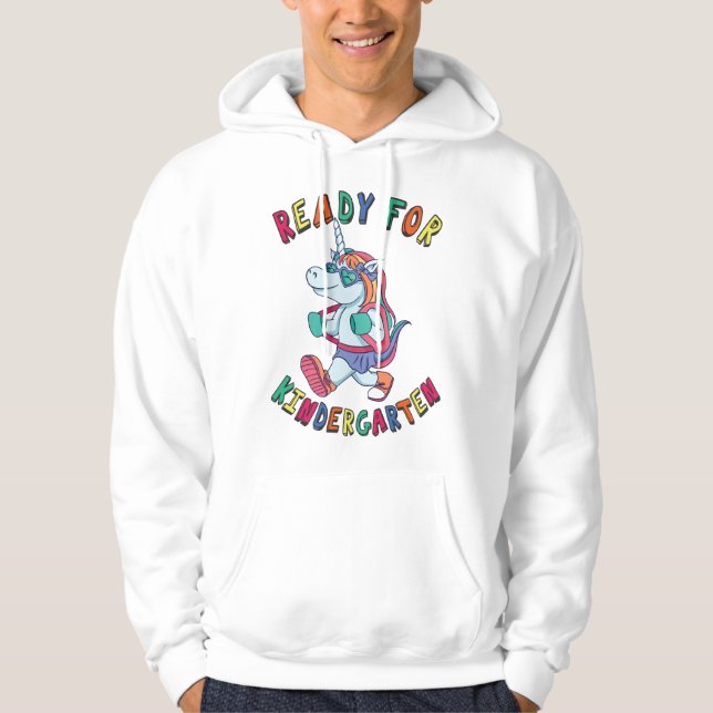 Redo för Kindergarten Hoodie (Framsida)