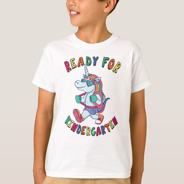 Redo för Kindergarten T Shirt (Framsida)