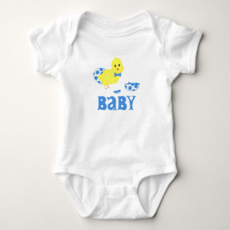 Redo För Kläckning Kyckling Pojke Baby Shower T Shirt