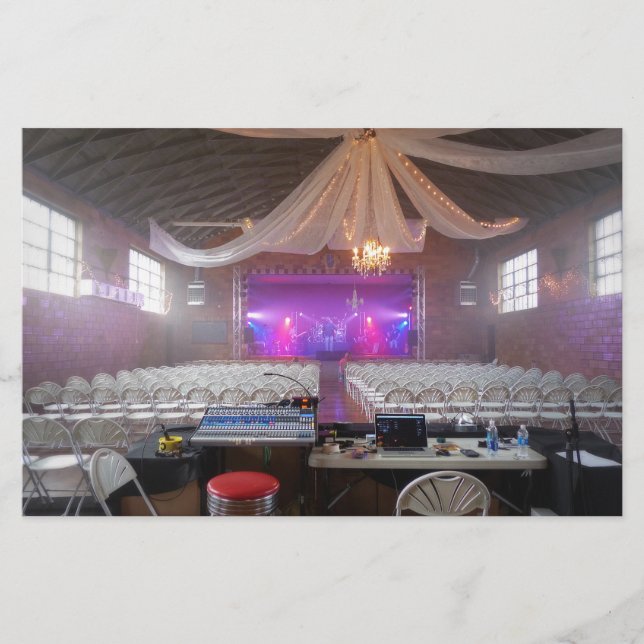 Redo för konsert brevpapper (Framsida)