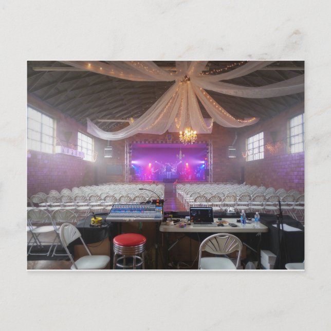 Redo för konsert vykort (Framsida)