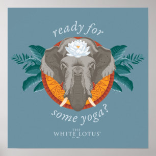 Redo för lite Yoga? - Den vita Lotus Poster