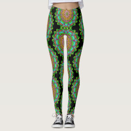 Redo för motion! Mandala Design Leggings