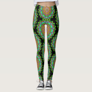 Redo för motion! Mandala Design Leggings