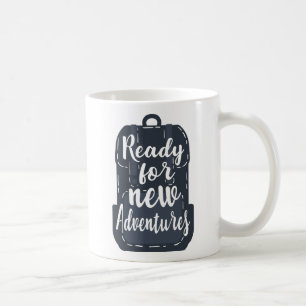 Redo för nytt Äventyr Kaffemugg