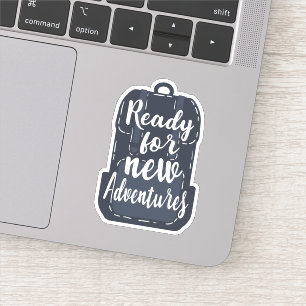 Redo för nytt Äventyr Klistermärken