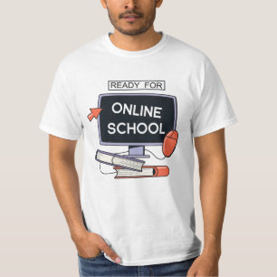 Redo för Online School T Shirt